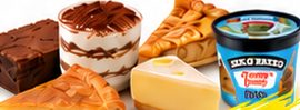 Desserts 5H : tiramisu, brownie, tartes et glace
